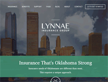 Tablet Screenshot of lynnaeinsurance.com